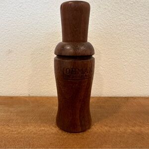 Vintage Lohman Meosho, Missouri USA Wooden Duck Call